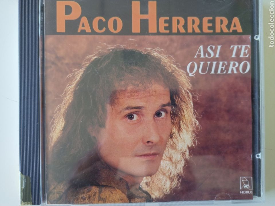 CDs de m&uacute;sica: Paco Herrera - As&iacute; te quiero - Foto 1