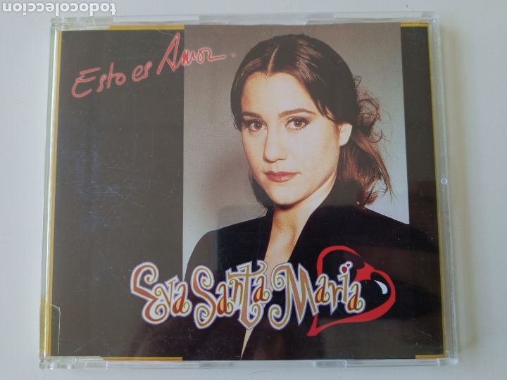 CDs de m&uacute;sica: Eva Santamar&iacute;a - Esto es amor - CD single - Foto 1