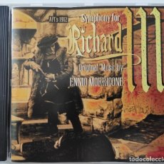 CDs de Música: RICHARD III - ENNIO MORRICONE - CD BSO / OST / BANDA SONORA / SOUNDTRACK. Lote 337329473