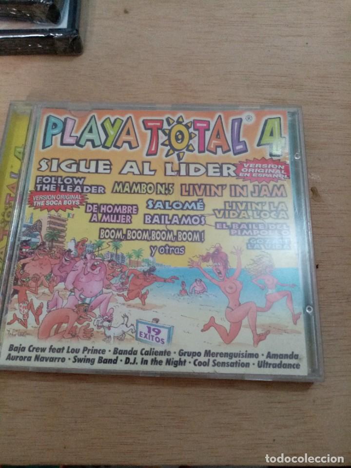 CDs de m&uacute;sica: PLAYA TOTAL 4. SIGUE AL LIDER. MB3 - Foto 1