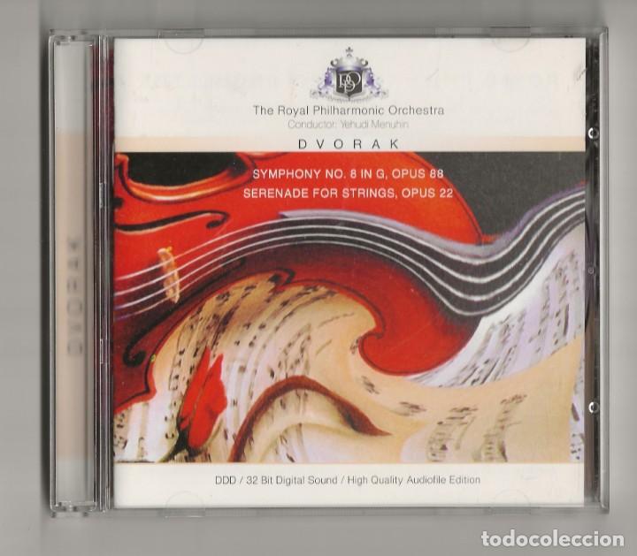 CDs de m&uacute;sica: DVORAK - SYMPHONY N&ordm; 8 - SERENADE FOR STRINGS - 1 CD - Foto 1