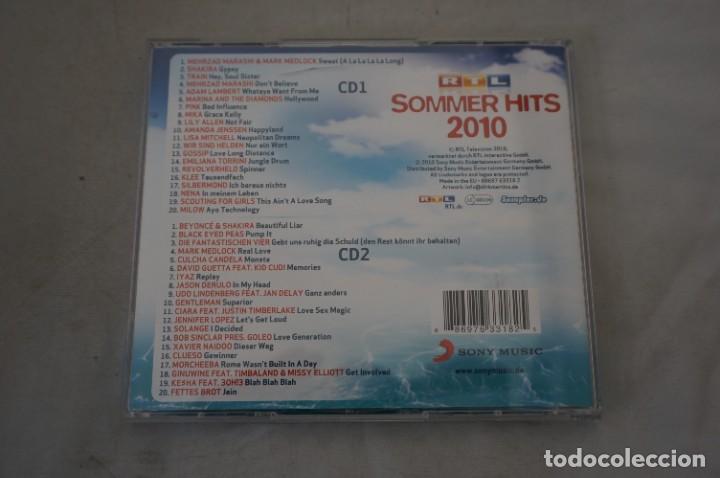 CDs de m&uacute;sica: CD-/ RTL - SOMMER HITS 2010 / 2 DISCOS - Foto 4