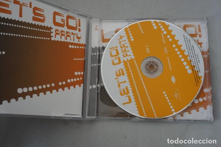 CDs de m&uacute;sica: CD-/ LET&acute;S GO PARTY / DOBLE CD - Foto 2