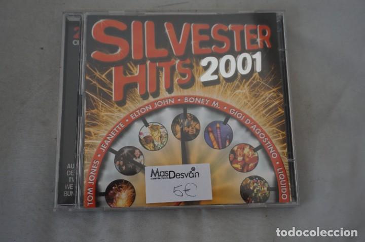 CDs de m&uacute;sica: CD-/ SILVESTER HITS 2001 / DOBLE CD - Foto 1