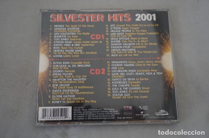 CDs de m&uacute;sica: CD-/ SILVESTER HITS 2001 / DOBLE CD - Foto 4