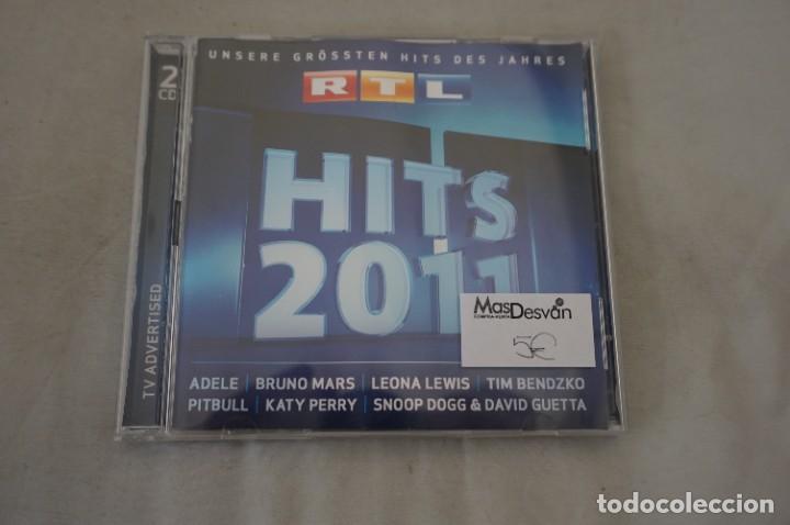 CDs de m&uacute;sica: CD-/ RTL - HITS 2011 / DOBLE CD - Foto 1