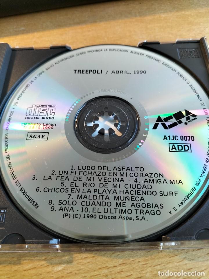 CDs de m&uacute;sica: RAR CD. TREEPOLI. ABRIL 1990 - Foto 2
