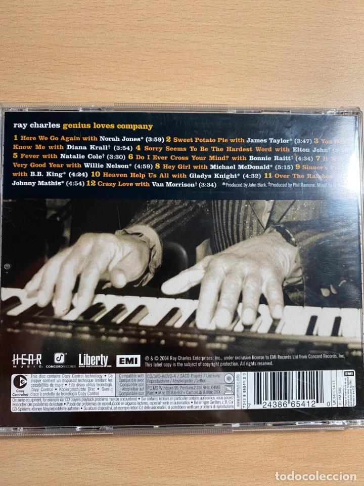 CDs de m&uacute;sica: RAY CHARLES DUETOS A&Ntilde;O 2004 - Foto 2
