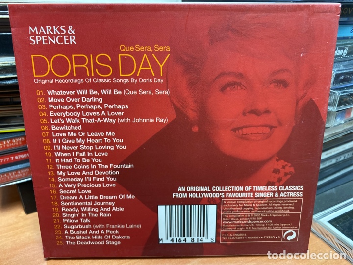 CDs de m&uacute;sica: Doris Day - Que sera, sera (CD, Album) - Foto 2