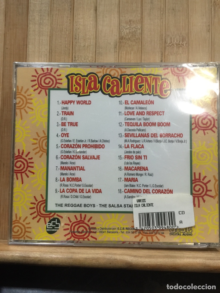 CDs de m&uacute;sica: ISLA CALIENTE [ CD ] - Precintado - - Foto 2