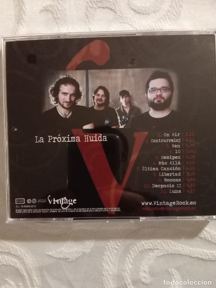 CDs de m&uacute;sica: VINTAGE - La pr&oacute;xima huida - Foto 2