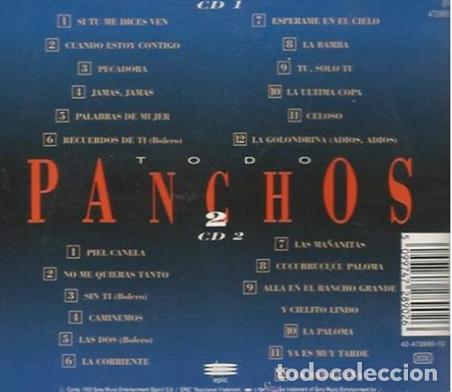 CDs de m&uacute;sica: LOS PANCHOS - TODO PANCHOS - Foto 2