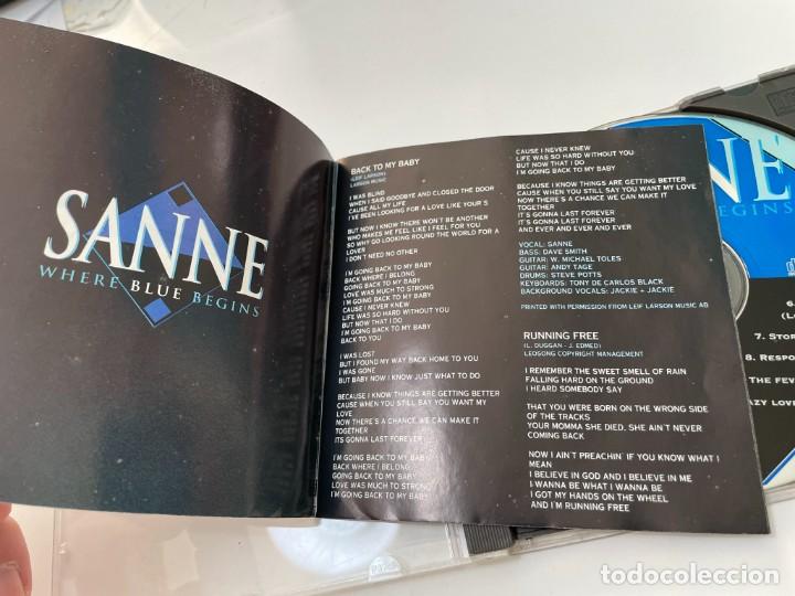 CDs de m&uacute;sica: CD SANNE HANS WHERE BLUE BEGINS - Foto 2