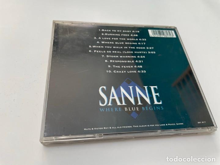 CDs de m&uacute;sica: CD SANNE HANS WHERE BLUE BEGINS - Foto 3