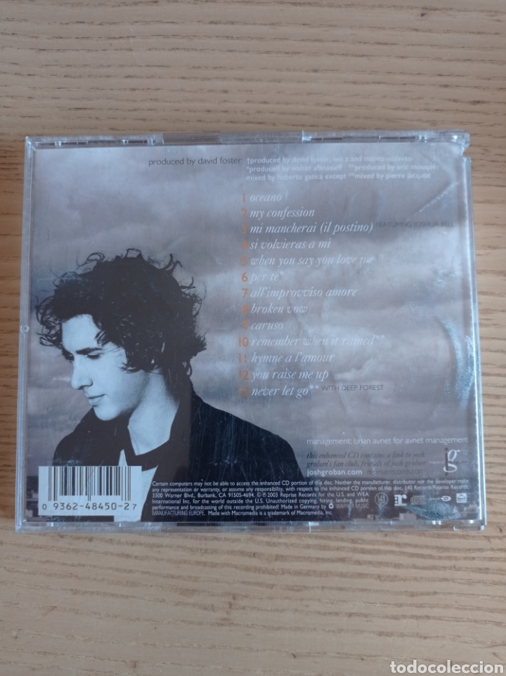 CDs de m&uacute;sica: CD JOSH GROBAN - Foto 2
