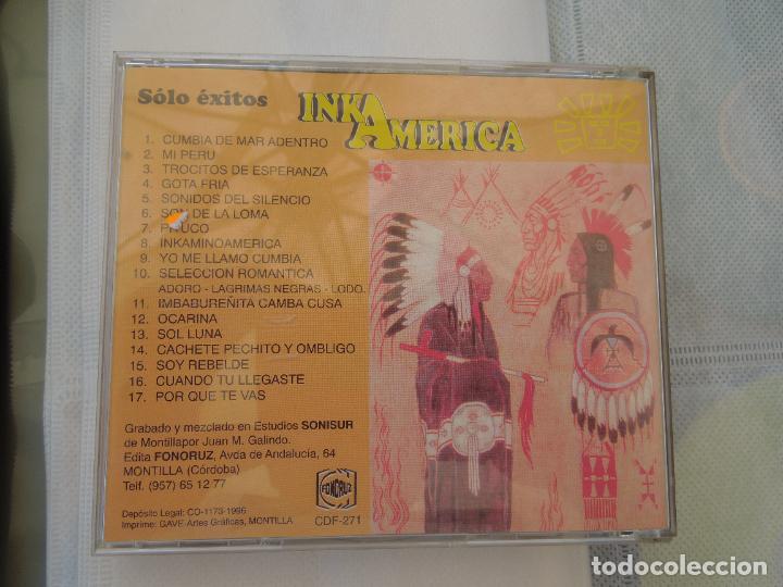 CDs de m&uacute;sica: INCA AMERICA CD SOLO EXITOS - Foto 2