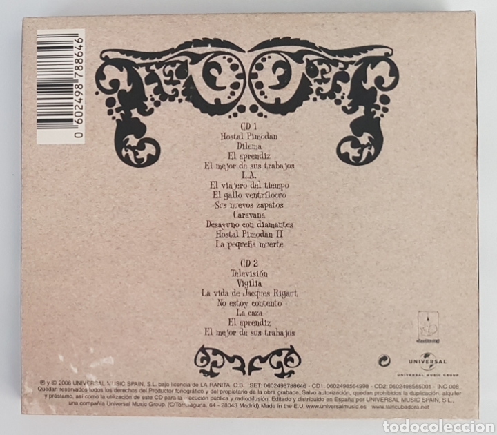 CDs de m&uacute;sica: 2 CD LORI MEYERS - HOSTAL PIMODAN - Foto 3