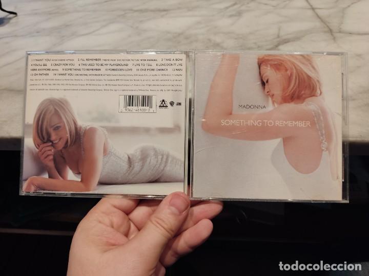CDs de m&uacute;sica: Madonna something to remember caja vac&iacute;a - Foto 1