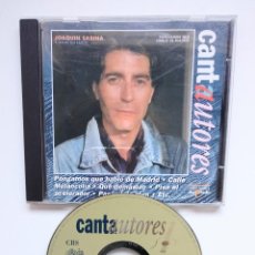 CD di Musica: CD - JOAQUÍN SABINA / PONGAMOS QUE HABLO DE MADRID - CD EDICIONES DEL PRADO 1996 / CANTAUTORES. Lote 338192923