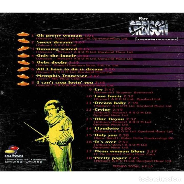 CDs de m&uacute;sica: CD. ROY ORBISON. 18 Grandes &eacute;xitos en versi&oacute;n Original. - Foto 2