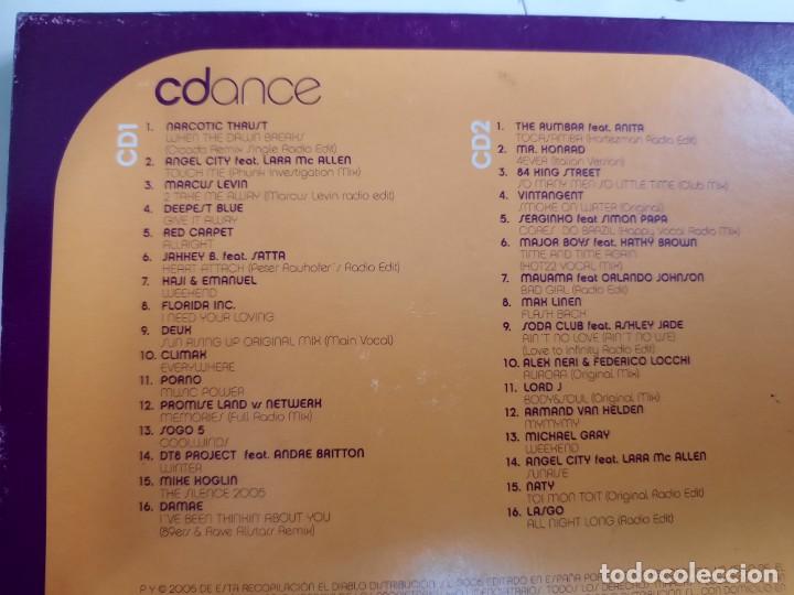 CDs de m&uacute;sica: CD DANCE. EL MEJOR DANCE DEL A&Ntilde;O. 2 CD&acute;S.     CD-VARIOS-658 - Foto 2