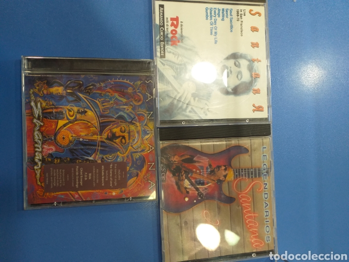 CDs de m&uacute;sica: 3 cds Santana - Foto 1