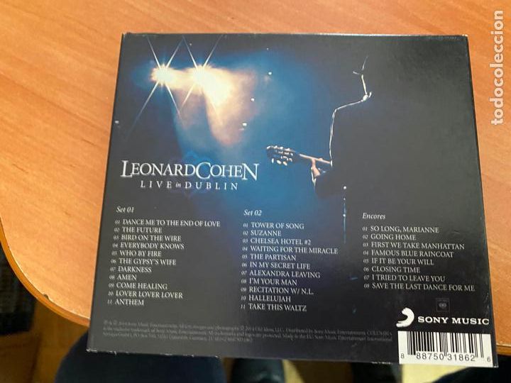 CDs de m&uacute;sica: LEONARD COHEN (LIVE DUBLIN) 3 x CD (CDIB22) - Foto 3