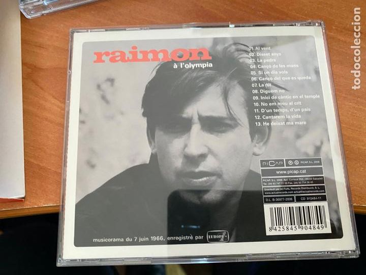 CDs de m&uacute;sica: RAIMON A LOLYMPIA 2 x CD (CDI1) - Foto 3