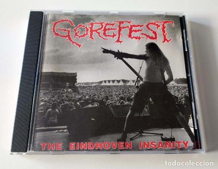 CDs de m&uacute;sica: CD GOREFEST - THE EINDHOVEN INSANITY - Foto 1