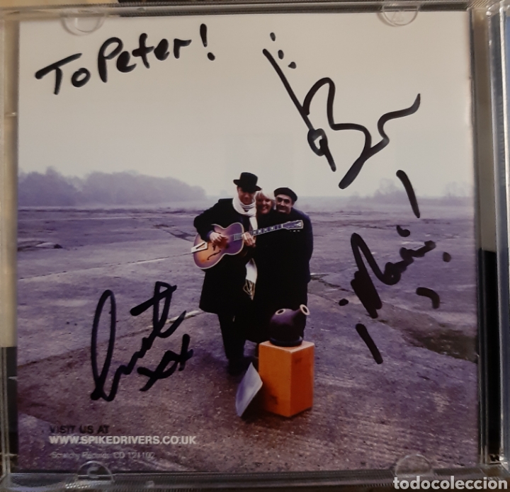 CDs de m&uacute;sica: *Spikedrivers*&nbsp;&ndash; Blue trash. Autografiado? - Foto 3
