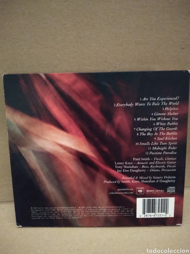 CDs de m&uacute;sica: PATTI SMITH - TWELVE - EU.07 - Foto 2