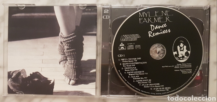 CDs de m&uacute;sica: 2 CD MYLENE FARMER - DANCE REMIXES - Foto 3