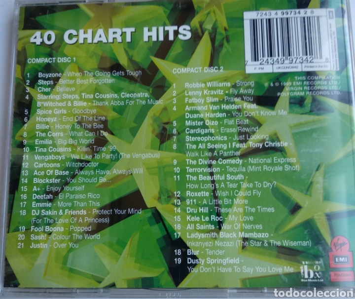 CDs de m&uacute;sica: *NOW 42, EU, EMI, 1999 - Foto 2