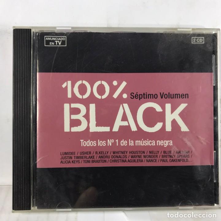 CDs de m&uacute;sica: Various &ndash; 100% Black S&eacute;ptimo Volumen - 2 x CD, Compilation - Foto 1