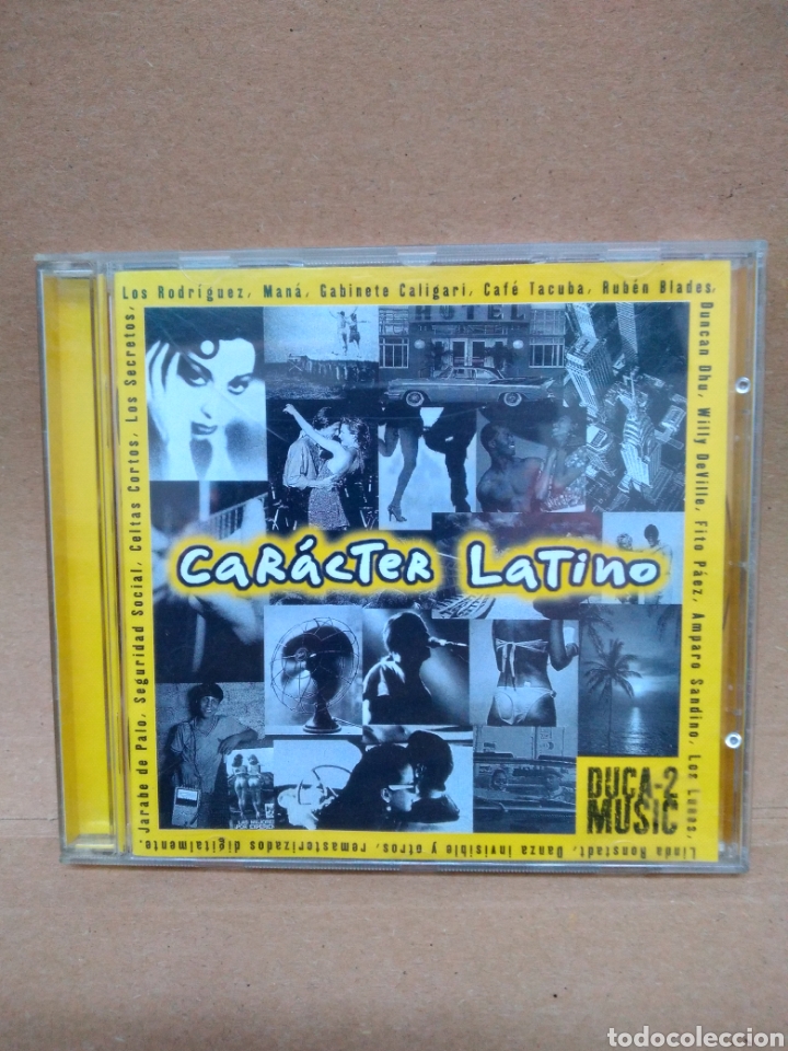 CDs de m&uacute;sica: CARACTER LATINO - VARIOS - EU.97 - Foto 1