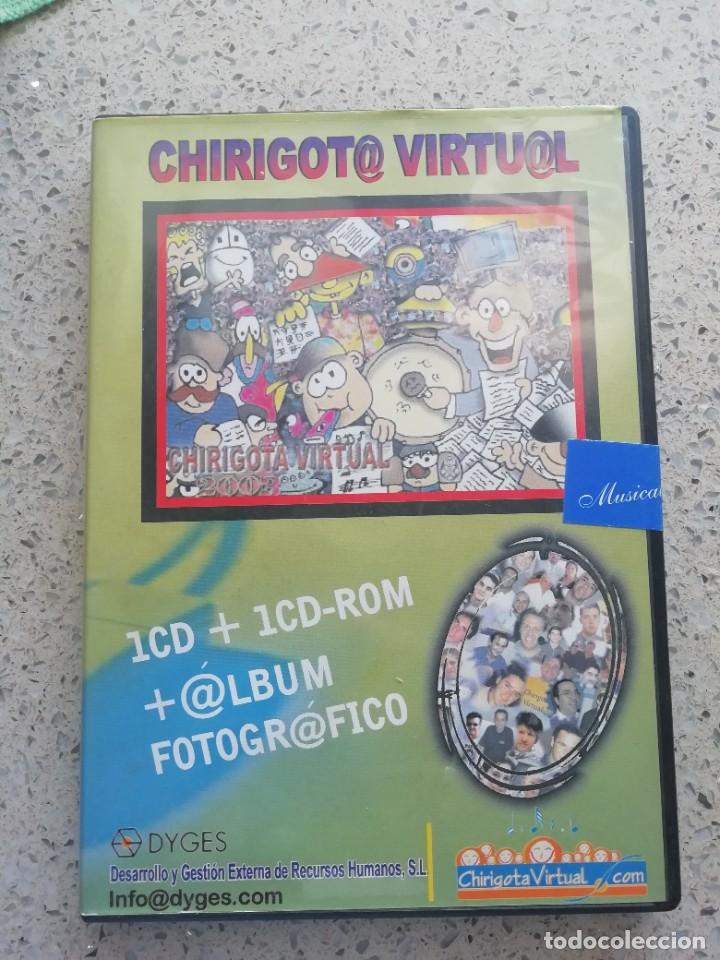 CDs de M&uacute;sica: Carnaval de C&aacute;diz chirigota virtual 2003 cd+1 CD rom+ albun fotogr&aacute;fico precintado