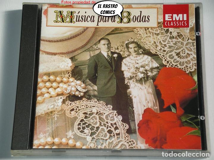 CDs de M&uacute;sica: M&uacute;sica para Bodas, CD EMI, 1992, excelente estado