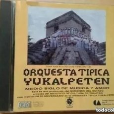 CDs de Música: ORQUESTA TIPICA YUKALPETEN - MEDIO SIGLO DE MUSICA Y AMOR (CD) MEXICO.. Lote 338602503
