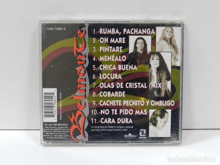 CDs de m&uacute;sica: DISCO CD. Belmonte &ndash; Cachete, Pechito Y Ombligo. COMPACT DISC. - Foto 2