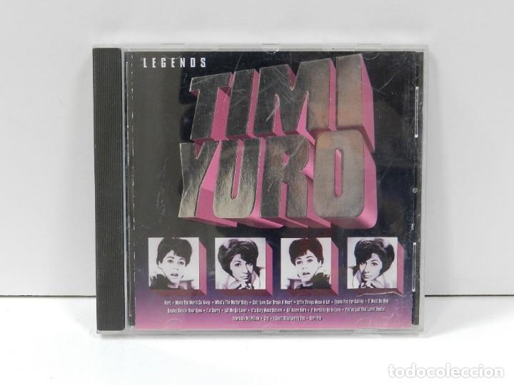 CDs de m&uacute;sica: DISCO CD. Timi Yuro &ndash; Legends. COMPACT DISC. - Foto 1