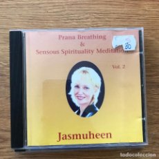 CDs de Música: JASMUHEEN - PRANA BREATHING & SENSOUS SPIRITUALITY MEDITATION VOL. 2 - CD KOHA 1999. Lote 338702768