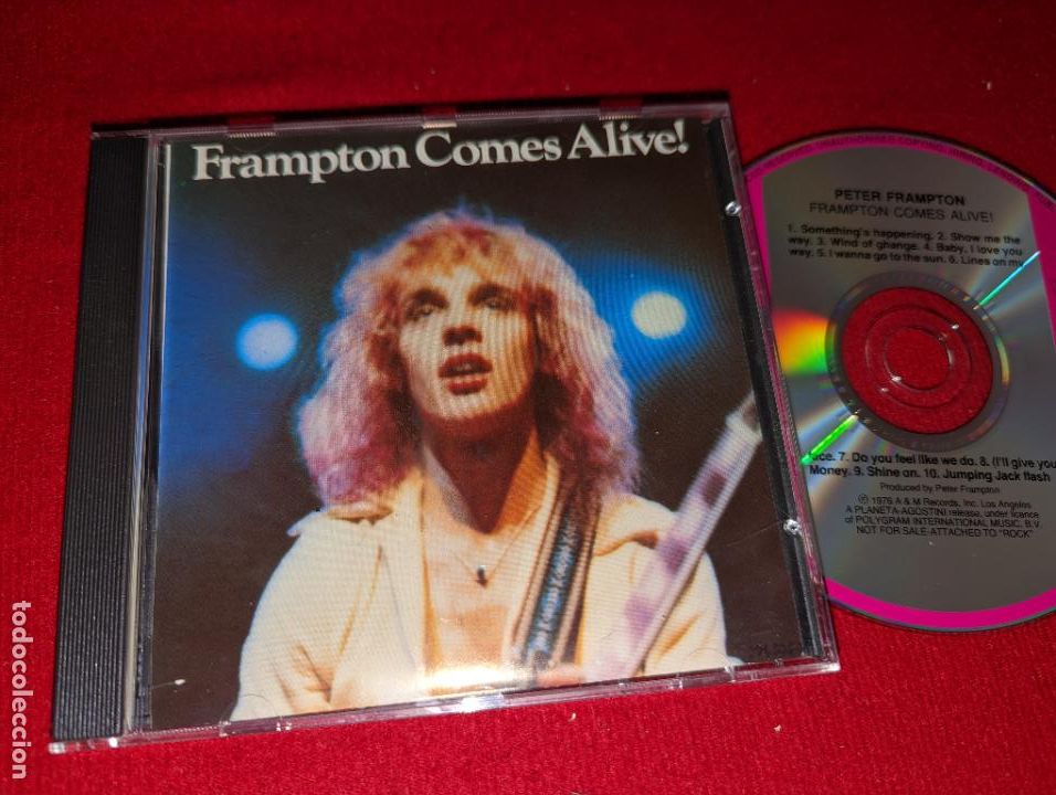 CDs de m&uacute;sica: PETER FRAMPTON Frampton comes alive! CD 1992 A&M ESPA&Ntilde;A SPAIN - Foto 1