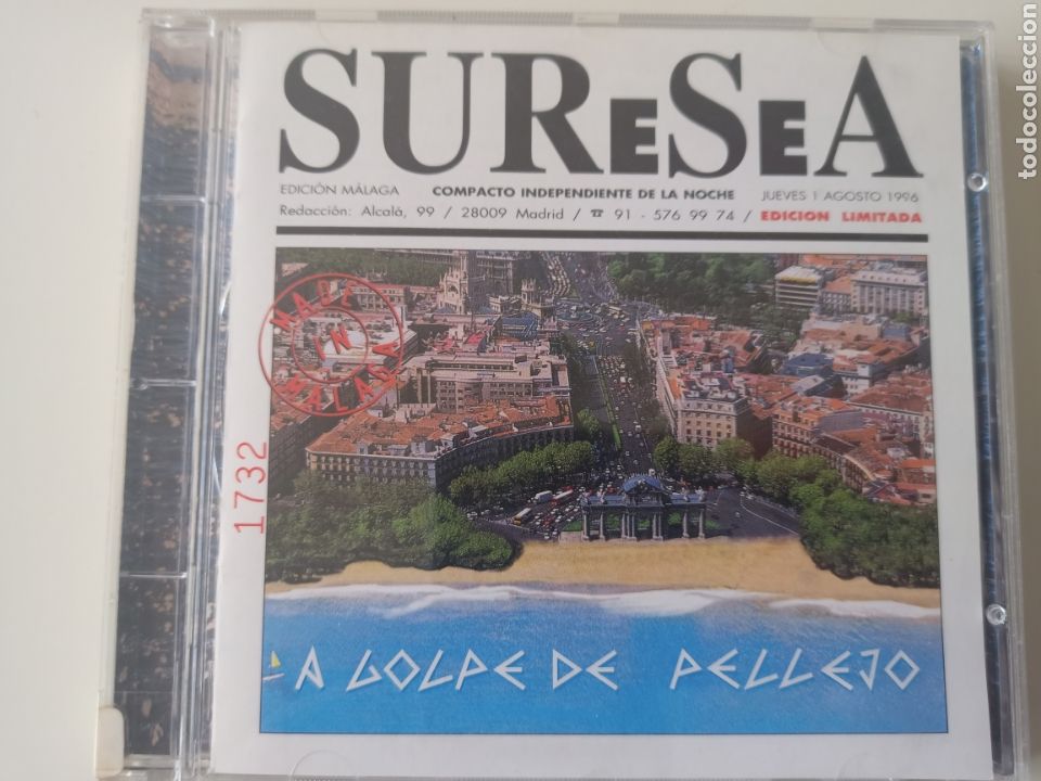 CD di Musica: Suresea - A golpe de pellejo