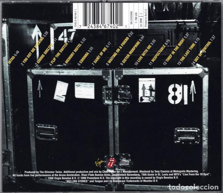 CDs de m&uacute;sica: ROLLING STONES &uml;NO SECURITY&uml; (CD) - Foto 2