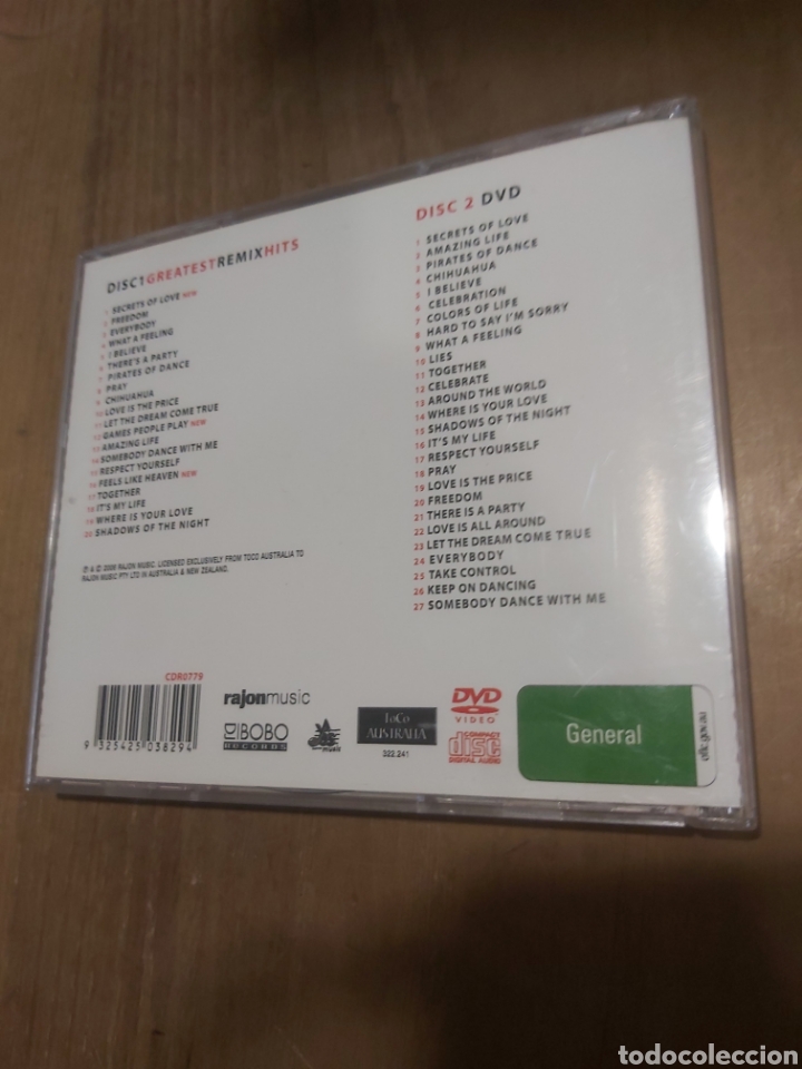 CDs de m&uacute;sica: 2008 2 CDS REMIS HITS DJ BOBO - Foto 2