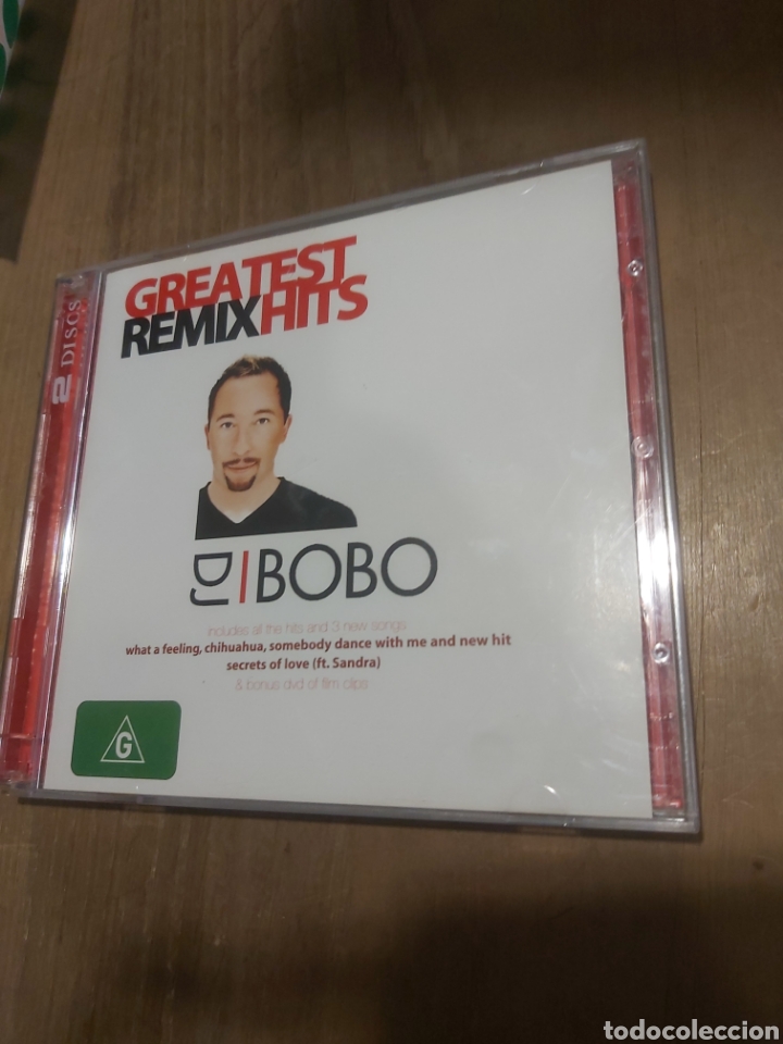 CDs de m&uacute;sica: 2008 2 CDS REMIS HITS DJ BOBO - Foto 1