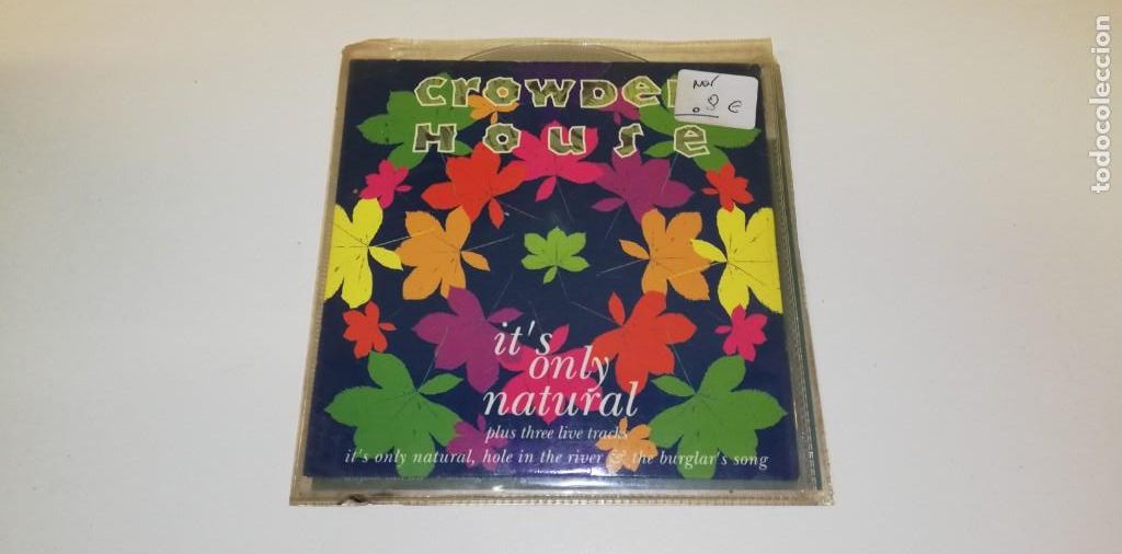 CDs de m&uacute;sica: C23- Crowded House - Its Only Natural 1992 - CD - Foto 1