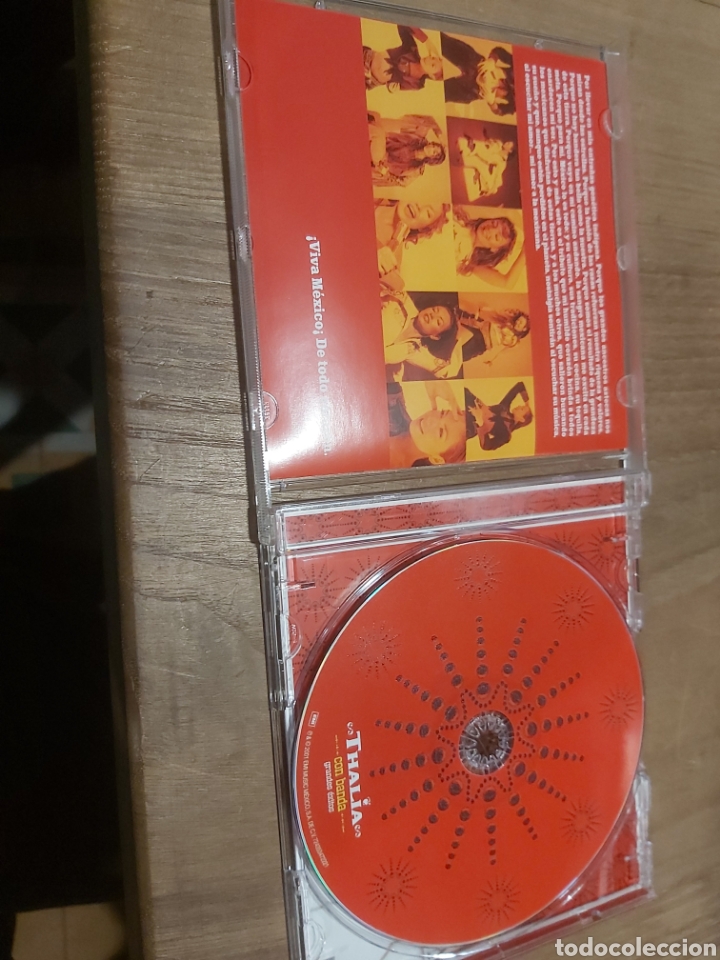 CDs de m&uacute;sica: CD THALIA CON BANDA GRANDES EXITOS PERFECTO - Foto 3