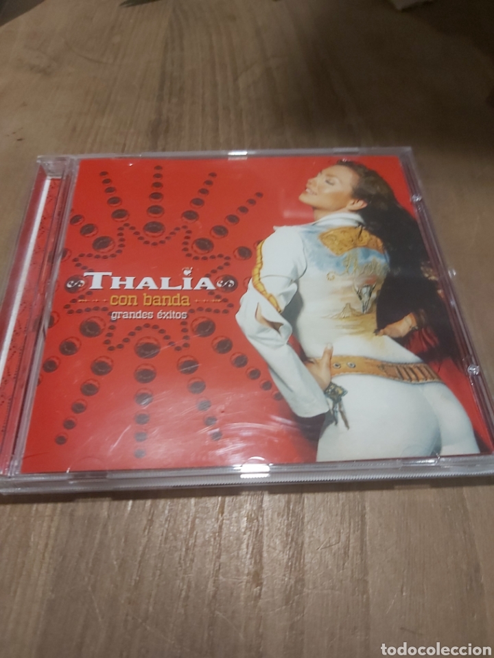 CDs de m&uacute;sica: CD THALIA CON BANDA GRANDES EXITOS PERFECTO - Foto 1
