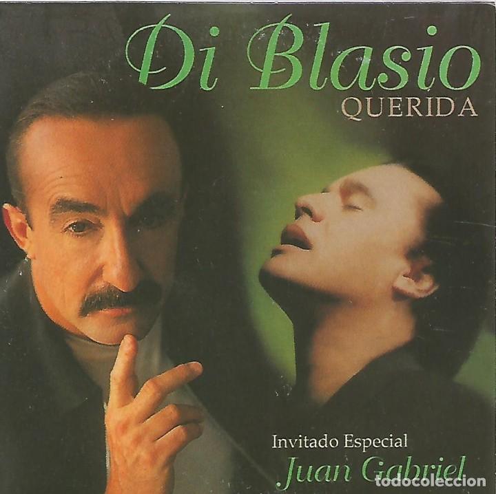 CDs de m&uacute;sica: DI BLASIO - QUERIDA CON JUAN GABRIEL CD SINGLE 1 TEMA - Foto 1
